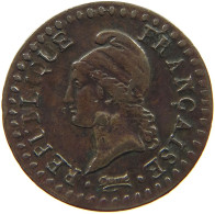 FRANCE CENTIME AN 6 A  #c022 0583 - 1 Centime