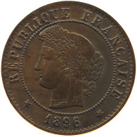 FRANCE CENTIME 1896 A  #s012 0461 - 1 Centime