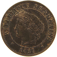 FRANCE CENTIME 1897 A  #c065 0143 - 1 Centime