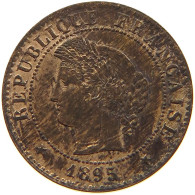 FRANCE CENTIME 1895 A  #c084 0409 - 1 Centime