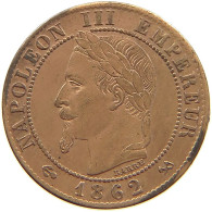 FRANCE CENTIME 1862 K Napoleon III. (1852-1870) #c039 0271 - 1 Centime