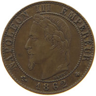 FRANCE CENTIME 1862 A Napoleon III. (1852-1870) #a015 0181 - 1 Centime