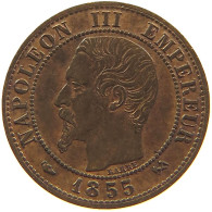 FRANCE CENTIME 1855 B Napoleon III. (1852-1870) #t016 0115 - 1 Centime