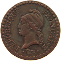 FRANCE CENTIME 1848 A  #c084 0213 - 1 Centime