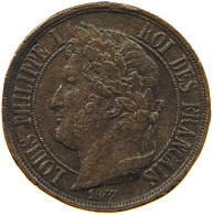 FRANCE CENTIME 1847 CENTIME 1847 LOUIS I. CAST PATTERN #t084 0161 - Altri & Non Classificati