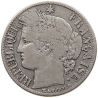 FRANCE FRANC 1871 A  #c017 0645 - 2 Francs