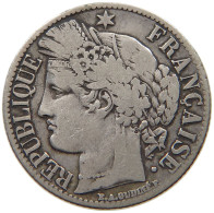 FRANCE FRANC 1871 A  #a032 0835 - 2 Francs