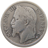 FRANCE FRANC 1868 BB Napoleon III. (1852-1870) #a044 0791 - 1 Franc