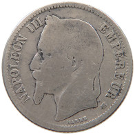 FRANCE FRANC 1867 BB Napoleon III. (1852-1870) #a044 0595 - 1 Franc