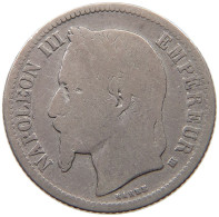 FRANCE FRANC 1866 BB Napoleon III. (1852-1870) #a033 0479 - 1 Franc