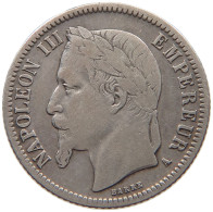 FRANCE FRANC 1866 A Napoleon III. (1852-1870) #c016 0281 - 1 Franc