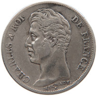 FRANCE FRANC 1830 A Charles X. (1824-1830) #t143 0575 - 1 Franc