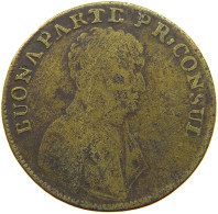 FRANCE JETON 1801 Napoleon I. (1804-1814, 1815) #a004 0683 - Otros & Sin Clasificación