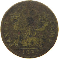 FRANCE JETON 1632 LOUIS XIII. (1610–1643) #s058 0333 - 1610-1643 Louis XIII The Just