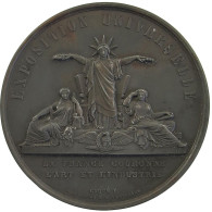 FRANCE MEDAL 1855 Napoleon III. (1852-1870) EXPOSITION UNIVERSELLE, CAQUE PARIS #SM13 0019 - Otros & Sin Clasificación