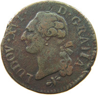 FRANCE SOL 1787 D Louis XVI. (1774-1793) #t112 0091 - 1774-1791 Ludwig XVI.