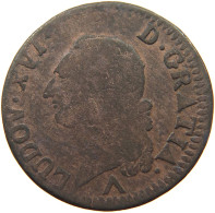 FRANCE SOL 1780 W Louis XVI (1774-1793) #s060 0003 - 1774-1791 Louis XVI