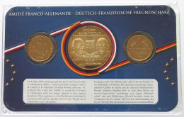 FRANCE SET  SET PROOF MEDAL 50 YEARS OF ELYSSE TREATY #bs17 0097 - Andere & Zonder Classificatie