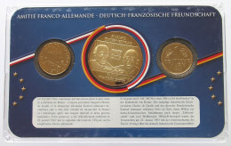 FRANCE SET  SET PROOF MEDAL 50 YEARS OF ELYSSE TREATY #bs17 0101 - Sonstige & Ohne Zuordnung