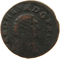 FRANCE ORANGE DOUBLE TOURNOIS 164. Frederic Henri De Nassau, 1625-1647 #a016 0019 - Orange