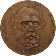 FRANCE MEDAL 1973 Napoleon III. (1852-1870), MORT DE L'EMPREUR #tm1 0299 - Altri & Non Classificati