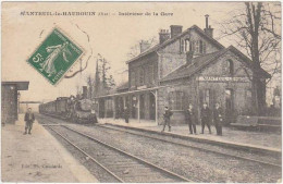 OISE NANTEUIL LE HAUDOUIN INTERIEUR DE LA GARE TRAIN BEAU PLAN - Nanteuil-le-Haudouin