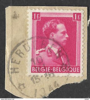 8S-152: N°428: *HERDEREN* : Sterstempel - 1934-1935 Leopoldo III