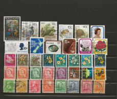 NOUVELLE ZELANDE - LOT DE TIMBRES ANCIENS - Colecciones & Series