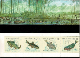 1990 B20 (2383-2386)(Schoten) Postfris Met Filatelistische Stempel / MNH Avec Cachet Philatéliques : Vissen / Poissons - 1953-2006 Modern [B]