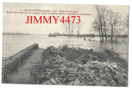 CPA - INONDATIONS 1910 - Vallée De Saint-Julien  Rupture De La Digue Entre Préaudière Et La Chebuette - Ed. Artaud N° 71 - Overstromingen