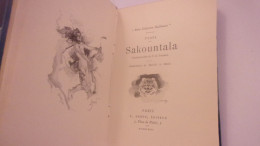 1894 PETITE COLLECTION GUILLAUME VYASA SAKOUNTALA  DENTU EDIT ESOTERISME - 1801-1900