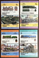 Tuvalu Nukulaelae 1984 Railways 1st Series MNH - Tuvalu