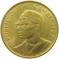 GAMBIA 10 BUTUS 1971  #s020 0299 - Gambie