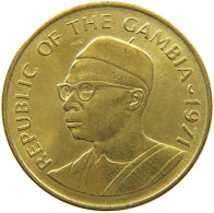 GAMBIA 10 BUTUS 1971  #s020 0287 - Gambie