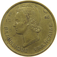 FRENCH WEST AFRICA 25 FRANCS 1956  #c067 0269 - Afrique Occidentale Française