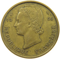 FRENCH WEST AFRICA 25 FRANCS 1956  #c067 0267 - French West Africa