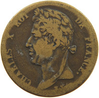 FRENCH COLONIES 5 CENTIMES 1830 A Charles X. (1824-1830) #c061 0069 - Colonie Francesi (1817-1844)