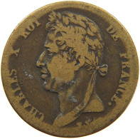 FRENCH COLONIES 5 CENTIMES 1830 A Charles X. (1824-1830) #c061 0069 - Französische Kolonien (1817-1844)