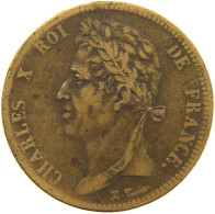 FRENCH COLONIES 5 CENTIMES 1828 A Charles X. (1824-1830) #t016 0153 - Französische Kolonien (1817-1844)