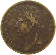 FRENCH COLONIES 5 CENTIMES 1827 H Charles X. (1824-1830) #c061 0063 - Französische Kolonien (1817-1844)