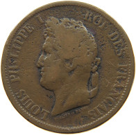 FRENCH COLONIES 10 CENTIMES 1841 A LOUIS PHILIPPE I. (1830-1848) #c079 0545 - Colonie Francesi (1817-1844)