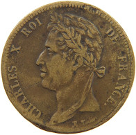 FRENCH COLONIES 5 CENTIMES 1828 A Charles X. (1824-1830) #c061 0059 - Colonias Francesas (1817-1844)