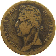 FRENCH COLONIES 5 CENTIMES 1830 A Charles X. (1824-1830) #c061 0065 - Franse Koloniën (1817-1844)