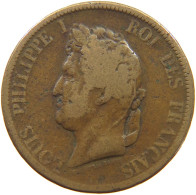 FRENCH COLONIES 10 CENTIMES 1839 LOUIS PHILIPPE I. (1830-1848) #a065 0543 - Colonies Générales (1817-1844)