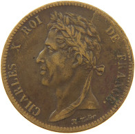 FRENCH COLONIES 5 CENTIMES 1828 A Charles X. (1824-1830) #a041 0453 - Colonie Francesi (1817-1844)