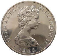 GIBRALTAR CROWN 1980 Elizabeth II. (1952-2022) #sm05 0495 - Gibilterra