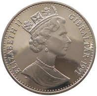GIBRALTAR CROWN 1991 Elizabeth II. (1952-2022) #sm05 0485 - Gibilterra