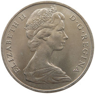 GIBRALTAR CROWN 1967 Elizabeth II. (1952-2022) #c022 0755 - Gibilterra