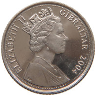 GIBRALTAR 10 PENCE 2004 Elizabeth II. (1952-2022) #c040 0251 - Gibilterra