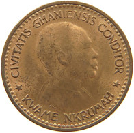 GHANA 1/2 PENNY 1958  #c036 0669 - Ghana